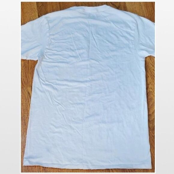 Penguin Men Medium White Classic Top - Picture 7 of 11